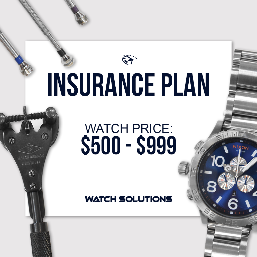 Watch Warranty Add On $500 - $999