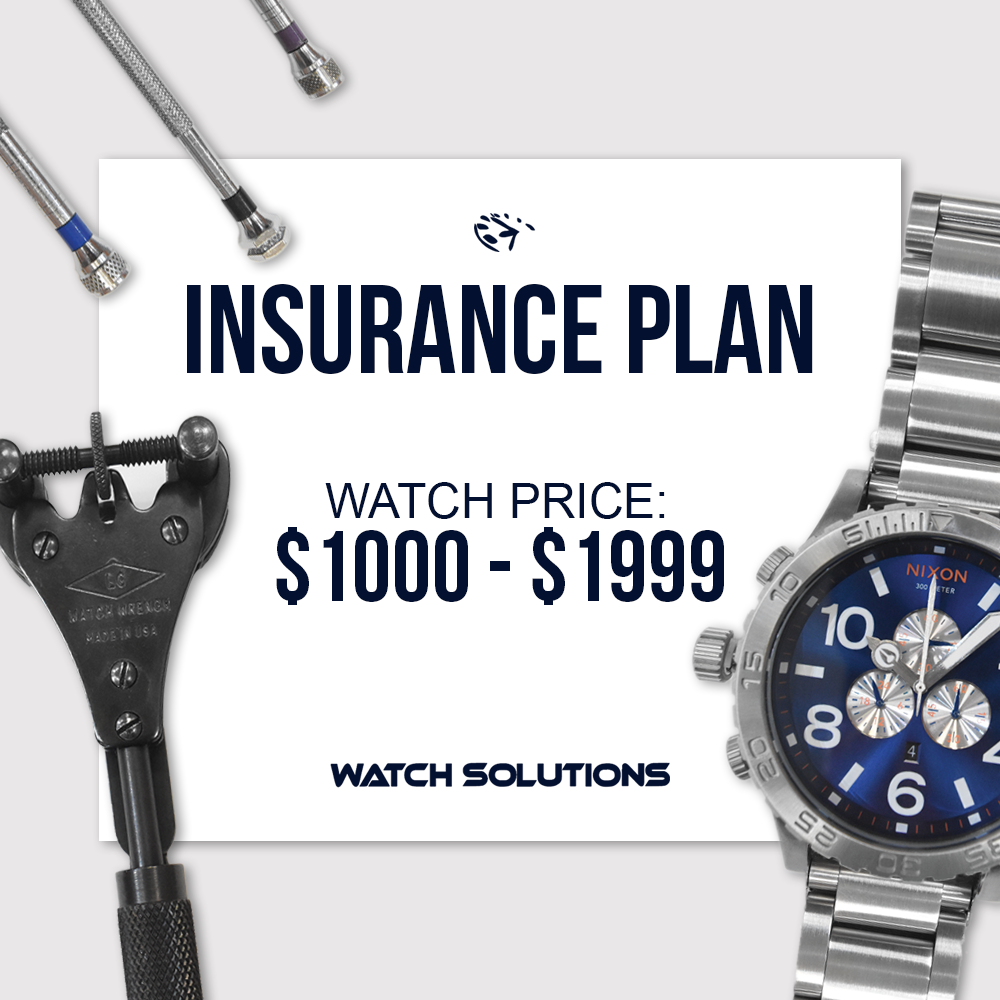 Watch Warranty Add On $1,000 - $1,999
